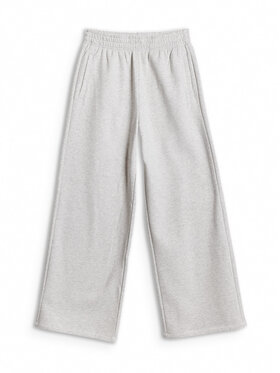 4F 4F Spodnie dresowe BASIC+ Szary jasny Regular Fit