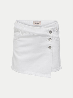 Kids ONLY Kids ONLY Джинсова спідниця Jenny 15295800 Білий Regular Fit