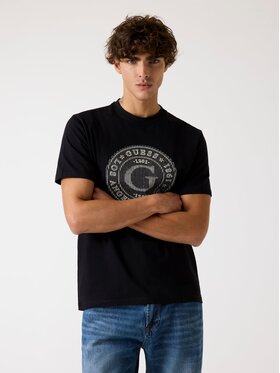 Guess Guess T-Shirt 179498 Schwarz Classic Fit