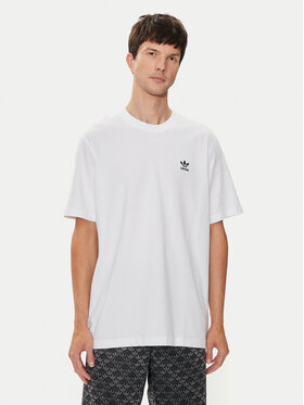 adidas adidas Tricou adicolor Classics Trefoil IM4513 Alb Loose Fit