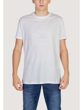 Armani Exchange Armani Exchange T-Shirt 6DZTJH-ZJ8EZ Biały Regular Fit