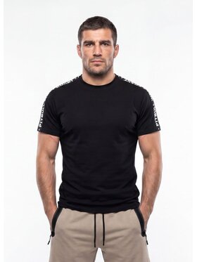 PITBULL PITBULL T-Shirt TAPE Czarny Regular Fit