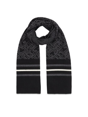Tommy Hilfiger Tommy Hilfiger Sciarpa Monogram Aop Scarf AM0AM12110 Nero
