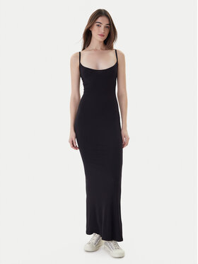 Guess Guess Sukienka letnia O5GK10 KCDA2 Czarny Regular Fit