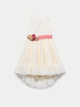 Abel & Lula Abel & Lula Elegantes Kleid 5047 Écru Regular Fit