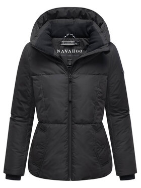 Navahoo Navahoo Kurtka zimowa Flüsterfee Czarny Regular Fit