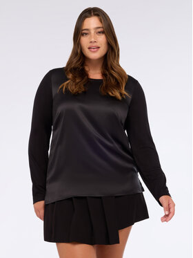 Fiorella Rubino Fiorella Rubino T-shirt G248L008560N033 Nero Regular Fit