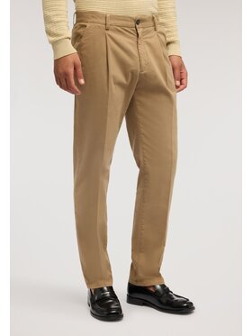 Trussardi Trussardi Spodnie materiałowe P738M100185N041 Kremowy Slim Fit