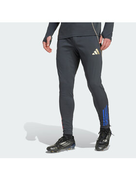 adidas adidas Spodnie materiałowe Performance Olympique Lyonnais Tiro 25 Szary Slim Fit