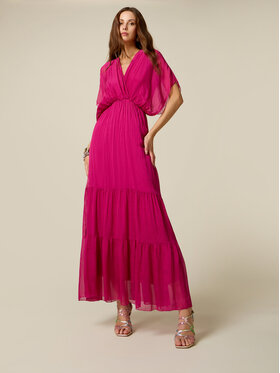 Oltre Oltre Abito da sera 7032J000857N019 Rosa A-Line Fit