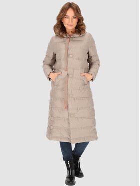 Perso Perso Kurtka damska BLH231010F Beżowy Regular Fit