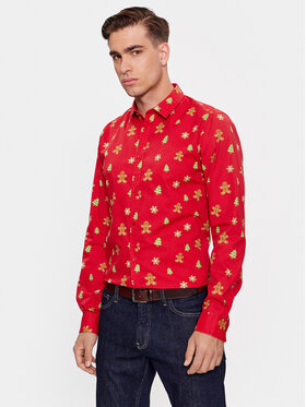 Only & Sons Only & Sons Hemd 22027330 Rot Regular Fit