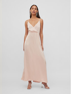 Vila Vila Sukienka wieczorowa Enna 14084505 Różowy Regular Fit