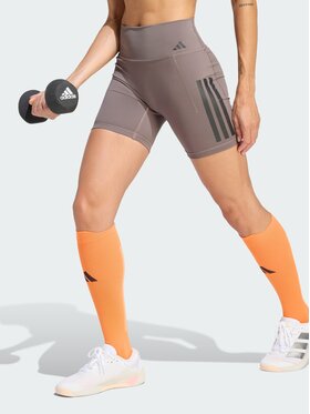 adidas adidas Szorty sportowe 158689 Brązowy Fitted Fit