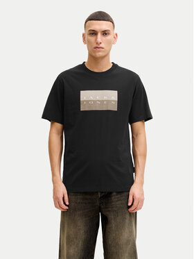 Jack & Jones Jack & Jones T-Shirt Fusion 12289863 Czarny Regular Fit