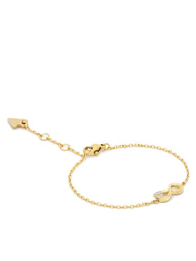 Guess Guess Náramek JUBB06 048JW Zlatá