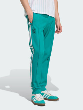 adidas adidas Spodnie dresowe 158314 Zielony Slim Fit