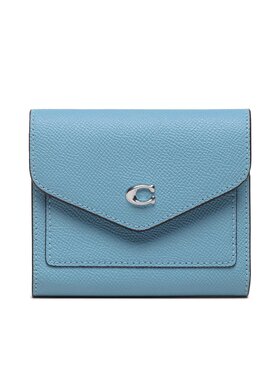 Coach Coach Малък дамски портфейл C2328 Син