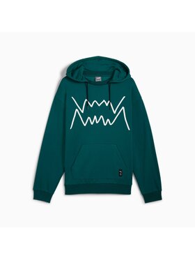 Puma Puma Bluza 627220 Zielony Regular Fit
