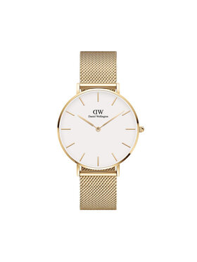 Daniel Wellington Daniel Wellington Zegarek Petite Yg Mesh DW00100346 Złoty