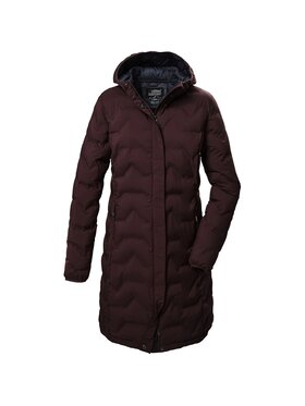 KILLTEC KILLTEC Parka 41806/447 Bordowy Regular Fit