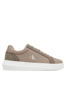 Calvin Klein Jeans Calvin Klein Jeans Sneakersy Chunky Cupsole Mg Canvas YM0YM01219 Brązowy