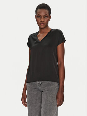 ViCOLO ViCOLO Blúz TD0009 Fekete Relaxed Fit