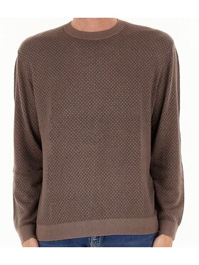 Armani Exchange Armani Exchange Sweter 6DZM1E ZMW8Z 27AC Brązowy Regular Fit