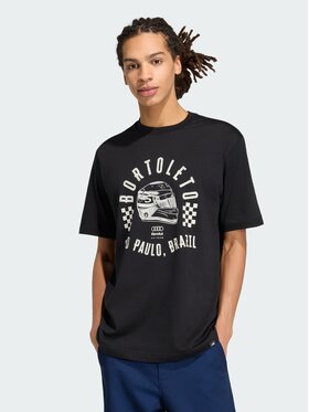 adidas adidas T-Shirt 165178 Czarny Regular Fit