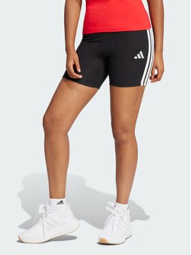adidas adidas Szorty materiałowe 140909 Czarny Fitted Fit