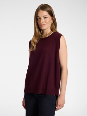 Elena Mirò Elena Mirò Maglione M212Z000986N039 Bordeaux Boxy Fit