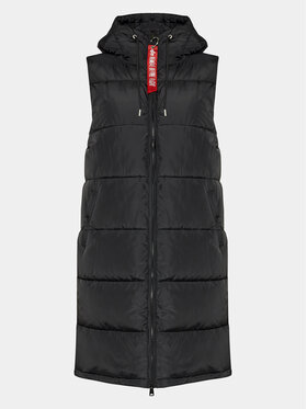Alpha Industries Alpha Industries Елек Long Puffer Vest 108002 Черен Regular Fit