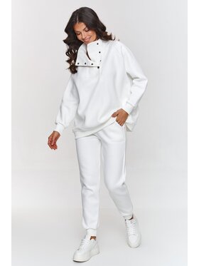 Makadamia Makadamia Dres A5 Écru Loose Fit