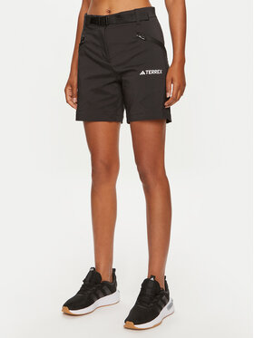 adidas adidas Sportiniai šortai Terrex Xperior IP4832 Juoda Regular Fit