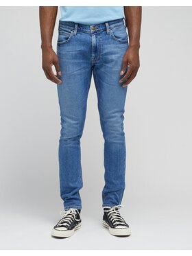Lee Lee Jeansy LUKE Niebieski Slim Fit