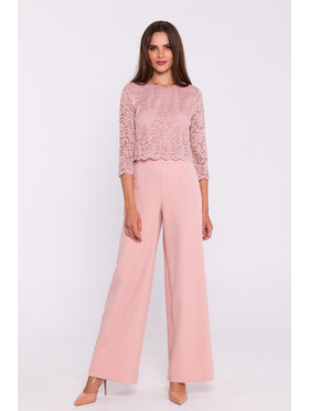 Stylove Stylove Kombinezon S381 Różowy Ladies Fit