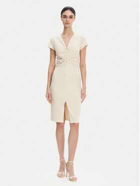 Rinascimento Rinascimento Abito da cocktail CFC0123774003 Beige Regular Fit