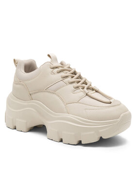 DeeZee DeeZee Sneakersy LIV WAG1252301A Béžová