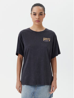 Roxy Roxy Тишърт ERJZT05905 Сив Oversize