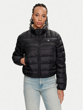 Calvin Klein Jeans Calvin Klein Jeans Vatovaná bunda J20J222585 Černá Regular Fit