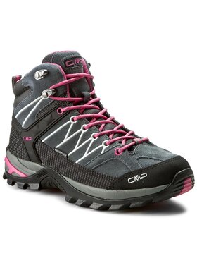 CMP CMP Παπούτσια πεζοπορίας Rigel Mid Wmn Trekking Shoes Wp 3Q12946 Γκρι