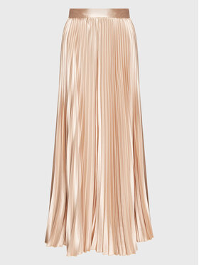 Glamorous Glamorous Plisovaná sukně GS0409A Béžová Regular Fit