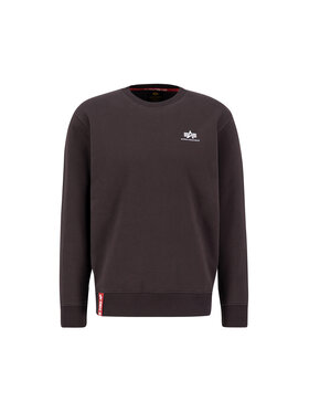 Alpha Industries Alpha Industries Bluza Basic Small Logo Sweatshirt Brązowy Regular Fit