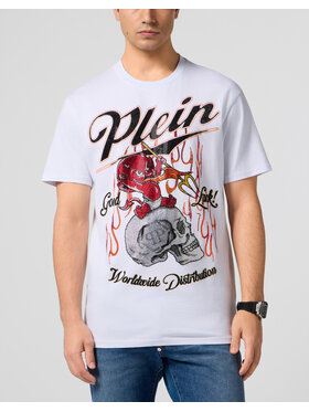 PHILIPP PLEIN PHILIPP PLEIN Tričko 28967 Biela Regular Fit