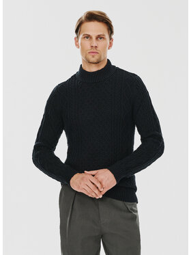 Pako Lorente Pako Lorente Sweter P24WF-2X-024 Czarny Classic Fit