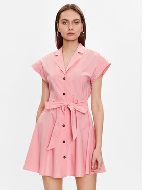 Trussardi Trussardi Рокля тип риза 56D00719 Розов Regular Fit