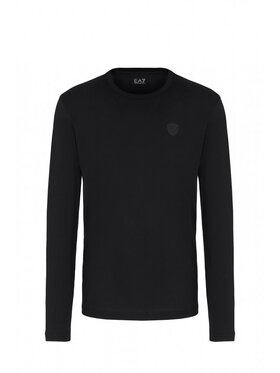 Emporio Armani Emporio Armani S dlouhým rukávem 8NPT09 PJNQZ Černá Slim Fit