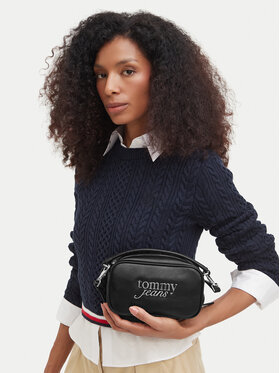 Tommy Jeans Tommy Jeans Kabelka Tjw Bold Script Camera Bag AW0AW19053 Čierna