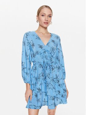 IVY OAK IVY OAK Rochie de vară Flower Summer IO1123S7546 Albastru Regular Fit