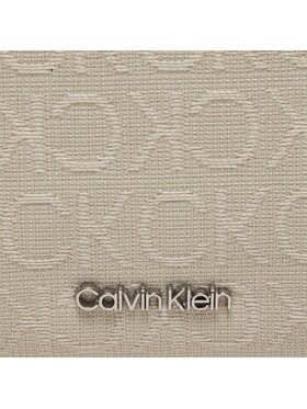 Calvin Klein Ročna Torba Gracie Mini Bag_Jcq Mono K60K611753 Bež